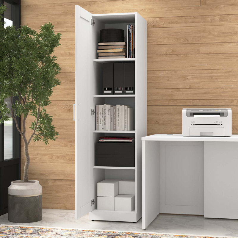 Bush Business Furniture 17W Narrow Storage Cabinet | Wayfair Bush Business Furniture 17W Narrow Storage Cabinet | Wayfair